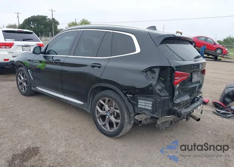2021 BMW X3 Sdrive30I from USA, damaged, VIN 5UXTY3C01M9F50202